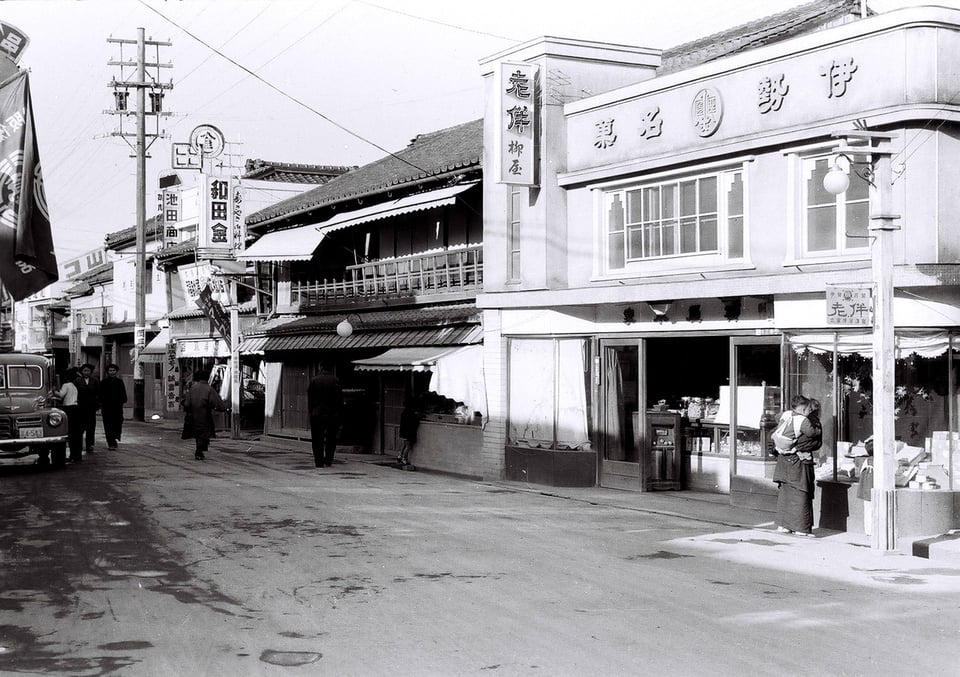 中町通り | 小津安二郎 ゆかりのスポット | 松阪市観光
